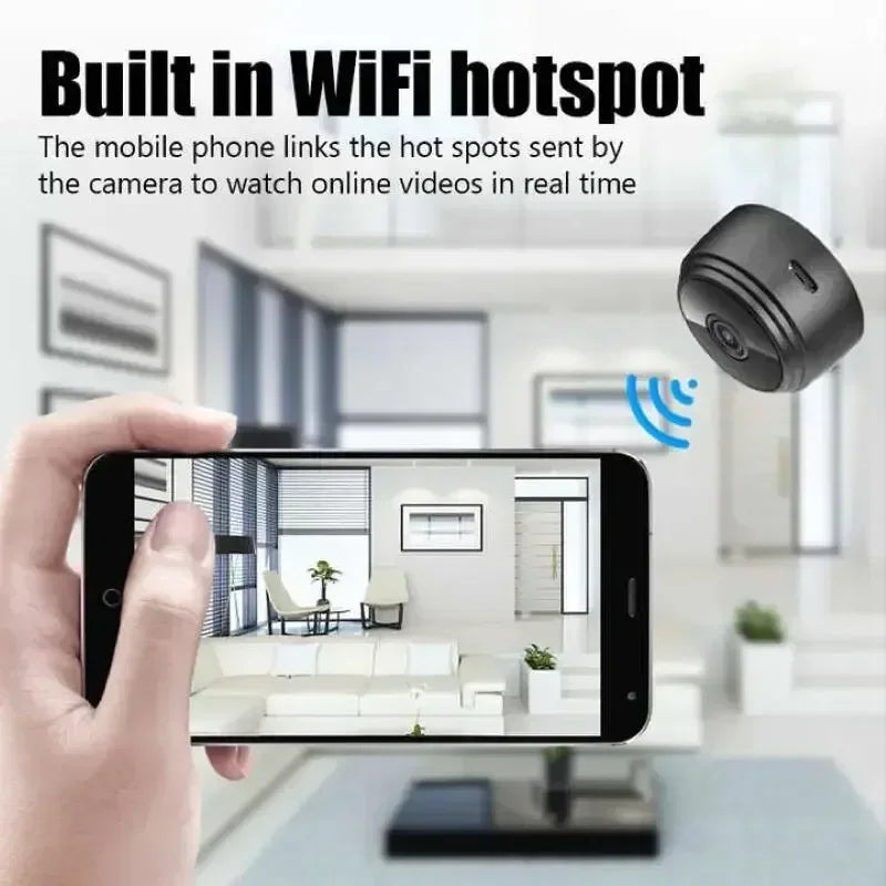 Mini Camera A9 WiFi Recorder Security Monitoring Wireless Video Mini Camera Recorder Voice Camera Smart Home For Infants and Pet